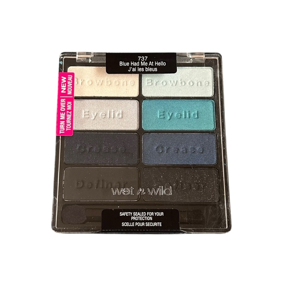 Wet n Wild Blue Had Me At Hello 737 ColorIcon Eyeshadow Palette Discontinued NWT
